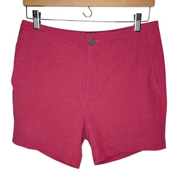 Faherty All Day Shorts Hibiscus Pink 5" Inseam - Picture 1 of 6